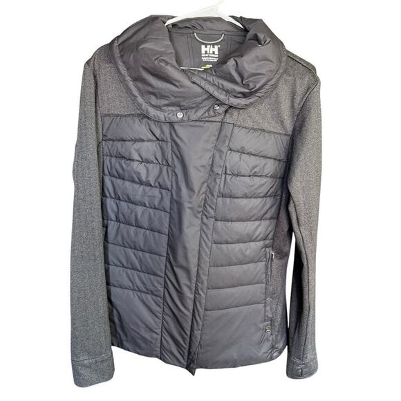 Helly Hansen Women's XL Astra Insulated Jacket Gray Quilted Sustainable - Picture 3 of 10